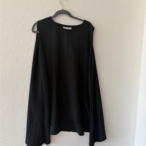 Black Sleeveless Blouse / Tunic – Size 36 – NWT